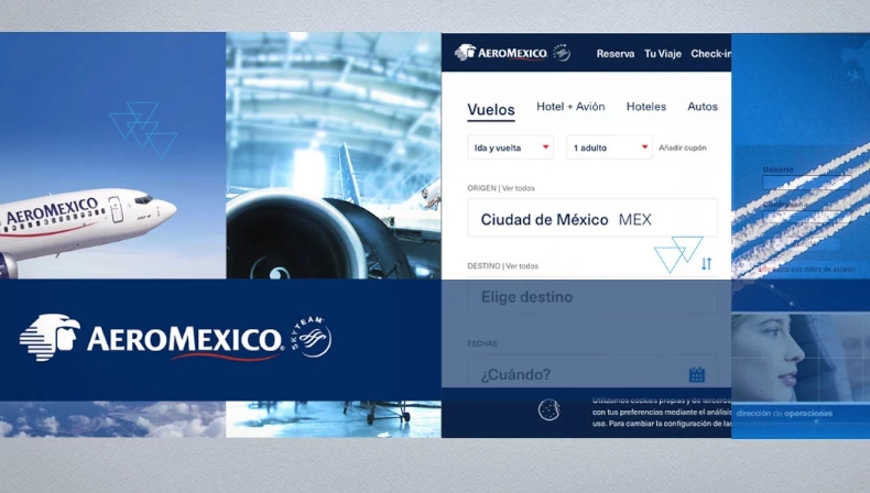 Video de trabajo en Aeroméxico